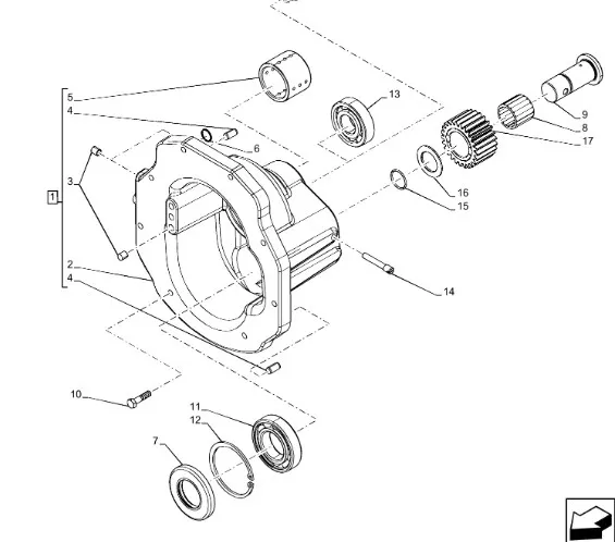 87610910 - уплотнение маслянное